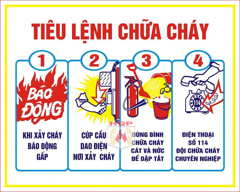 Bien tieu lenh noi quy chua chay